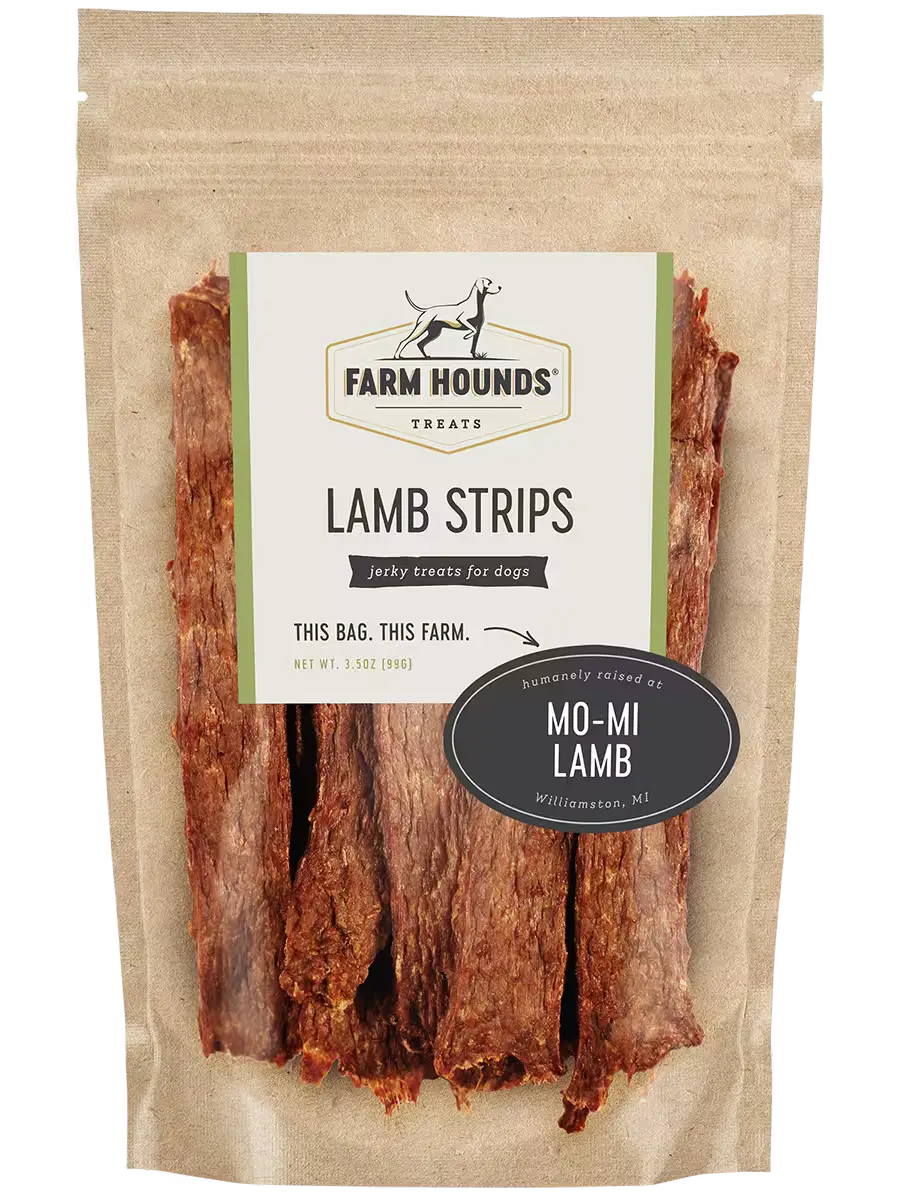 Pasture-Raised Lamb Strip Dog Treats product image 1
