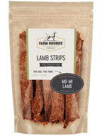 Pasture-Raised Lamb Strip Dog Treats Default Title