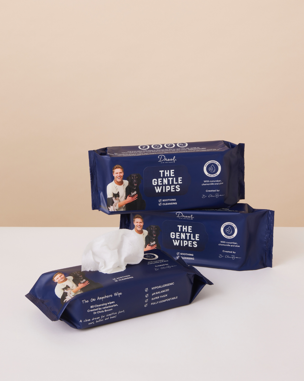Gentle Pet Cleansing Wipes product image 1