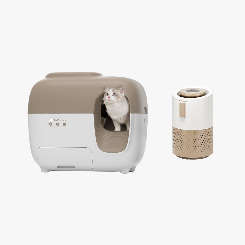 Automatic Cat Litter Box and Air Purifier Combo product image 1