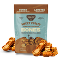 Sweet Potato Peanut Butter Dog Treat Bone 8 oz