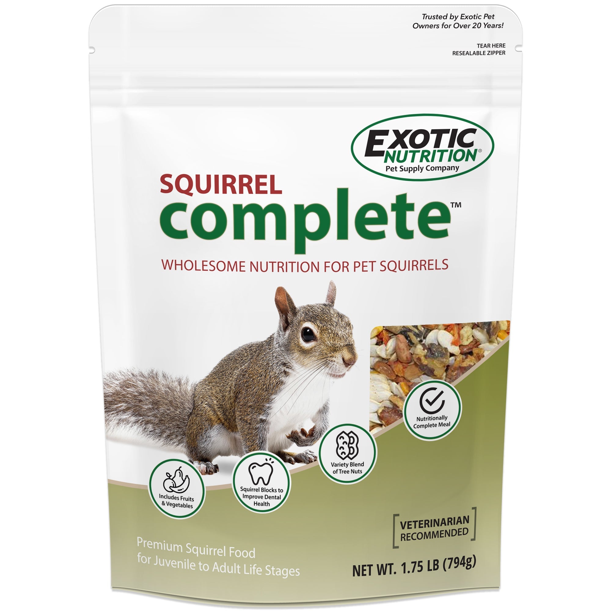 Complete Squirrel Food 1.75 lb
