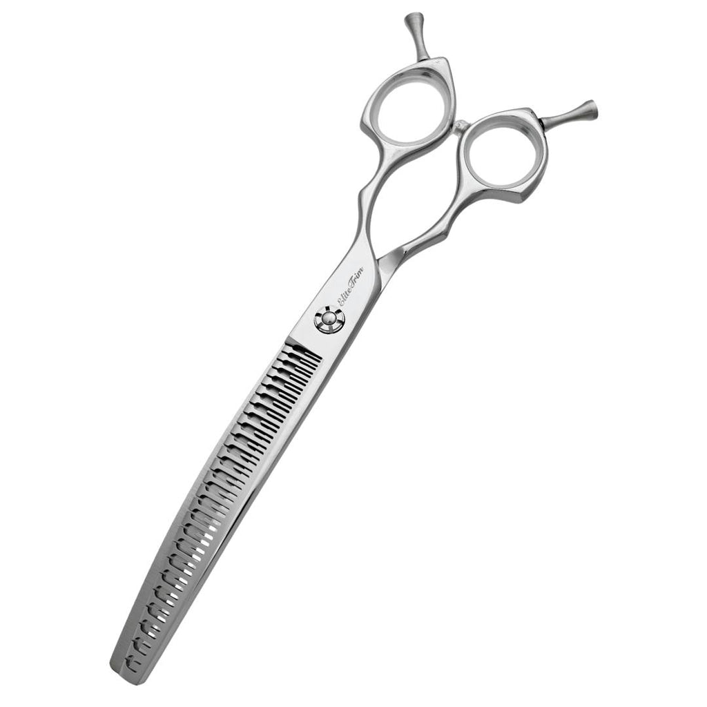 Curved Dog Grooming Eraser Shears Right-Handed