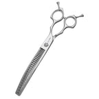 Curved Dog Grooming Eraser Shears Right-Handed