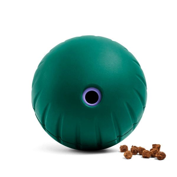 Rolling Dog Slow Feeder and Puzzle Toy Small