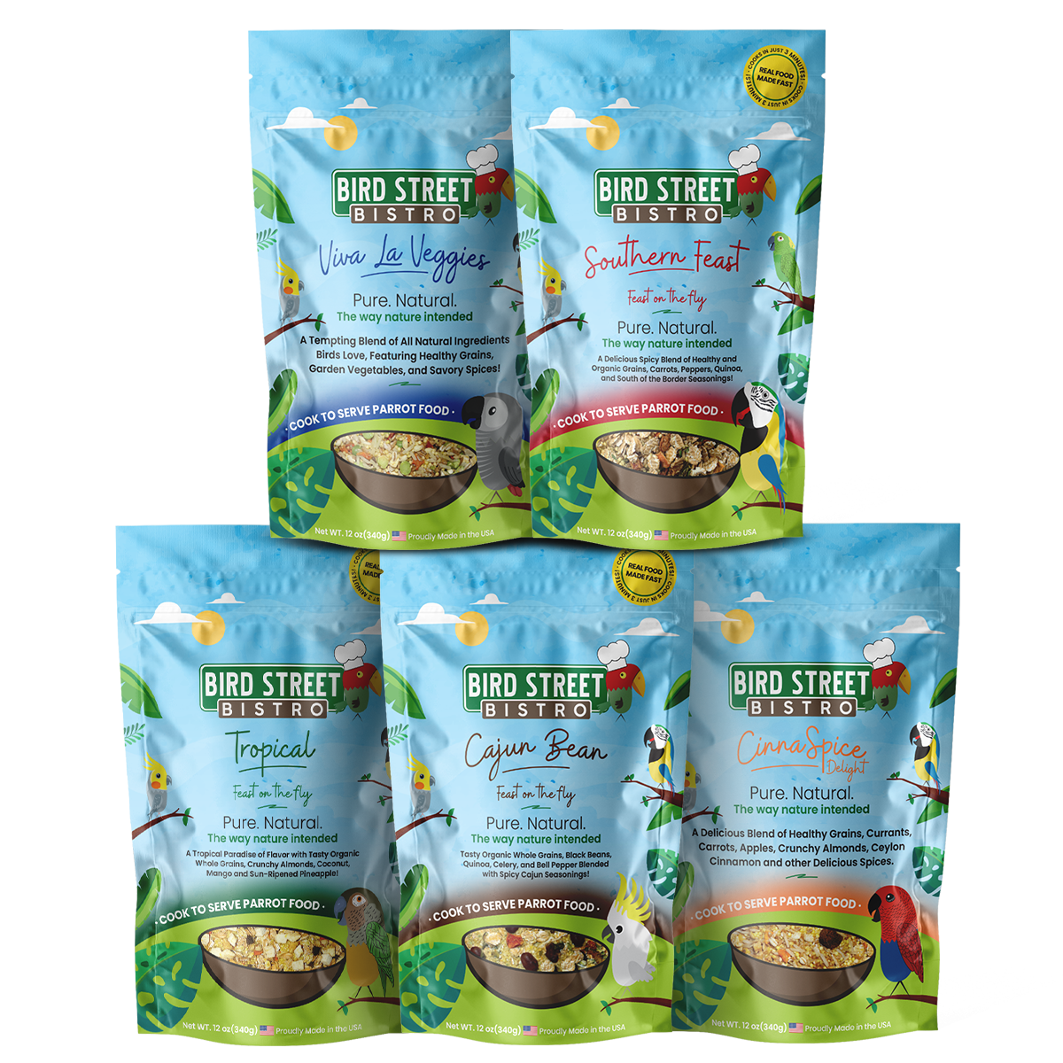 Parrot Food Sample Pack product image 1