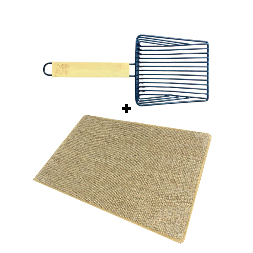 Cat Litter Scoop and Mat Set Default Title