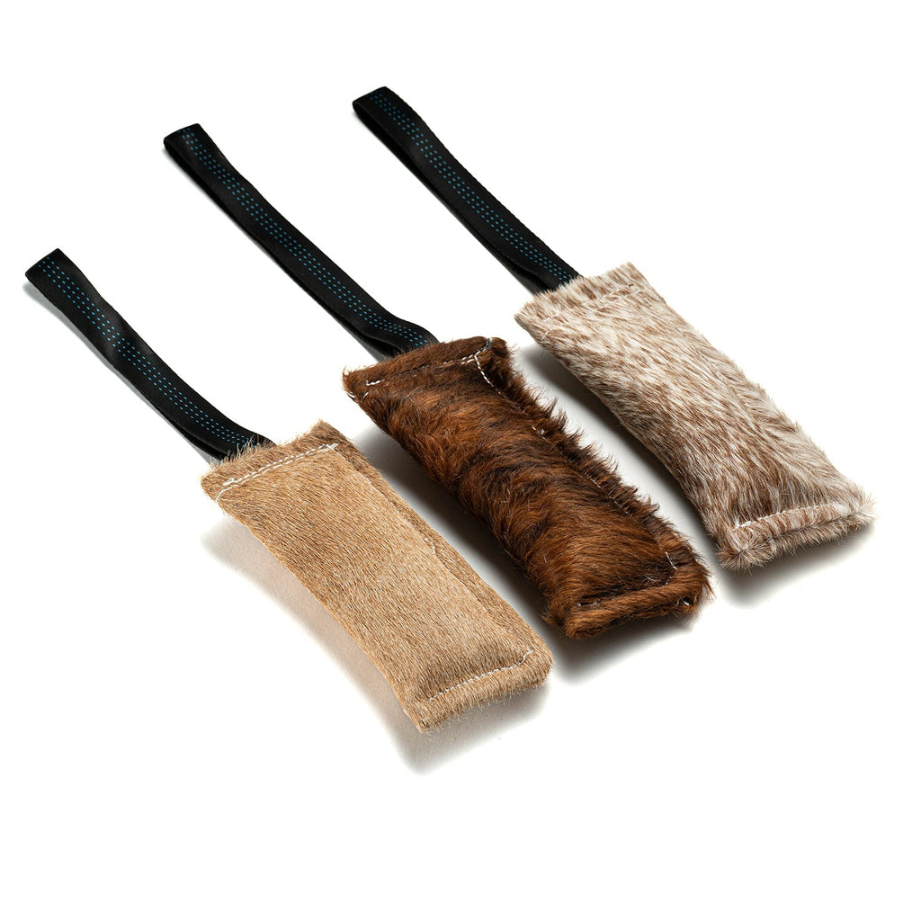 Cowhide Dog Tug Toy product image 1