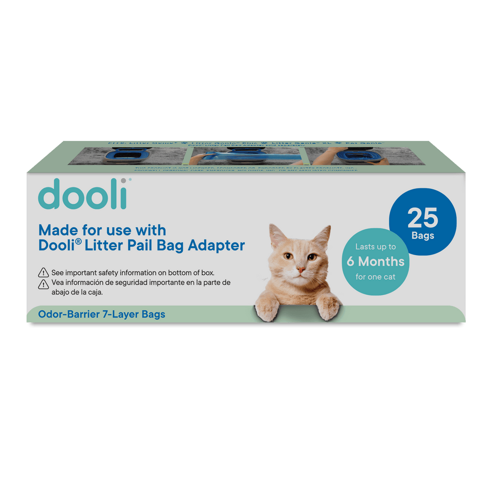 Cat Litter Pail Refill Bags 25 Pack