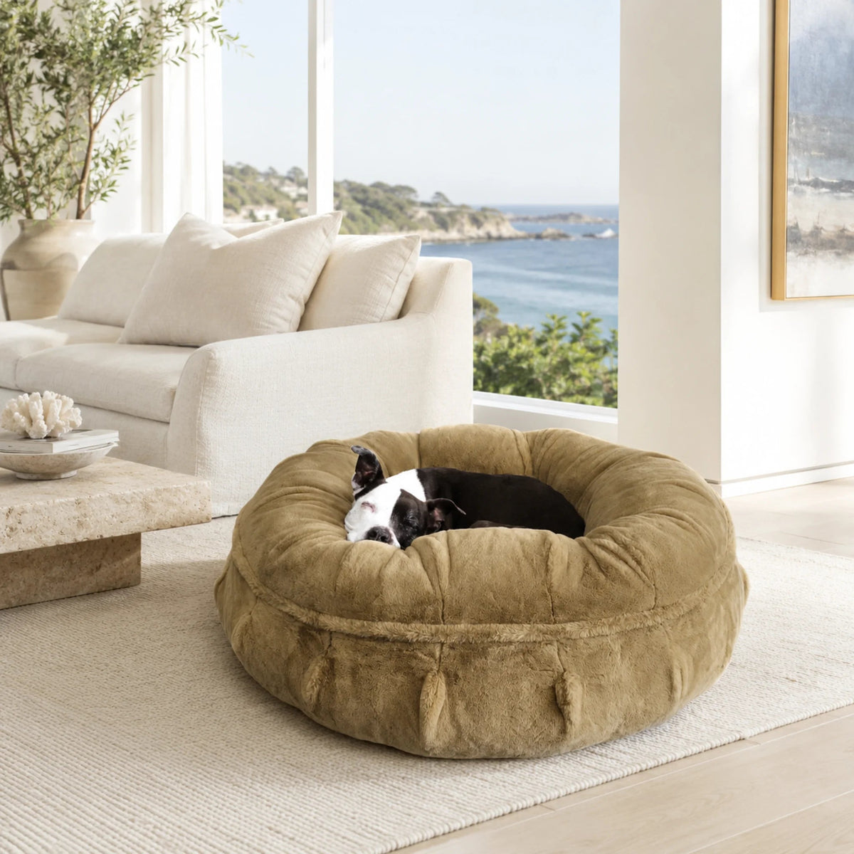 Plush Orthopedic Nest Dog Bed product image 1