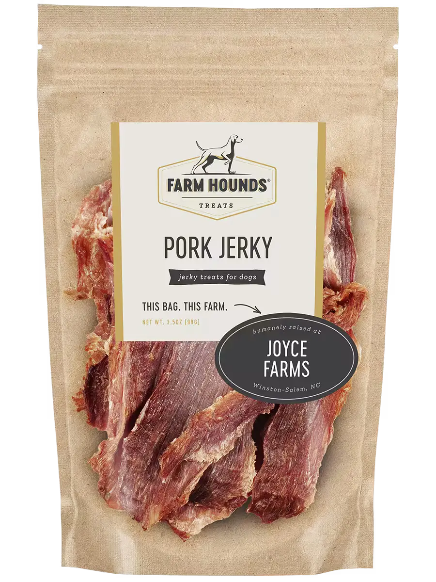 Pork Jerky Dog Treats 3.5oz