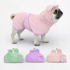 Pug Hooded Bathrobe product image 1