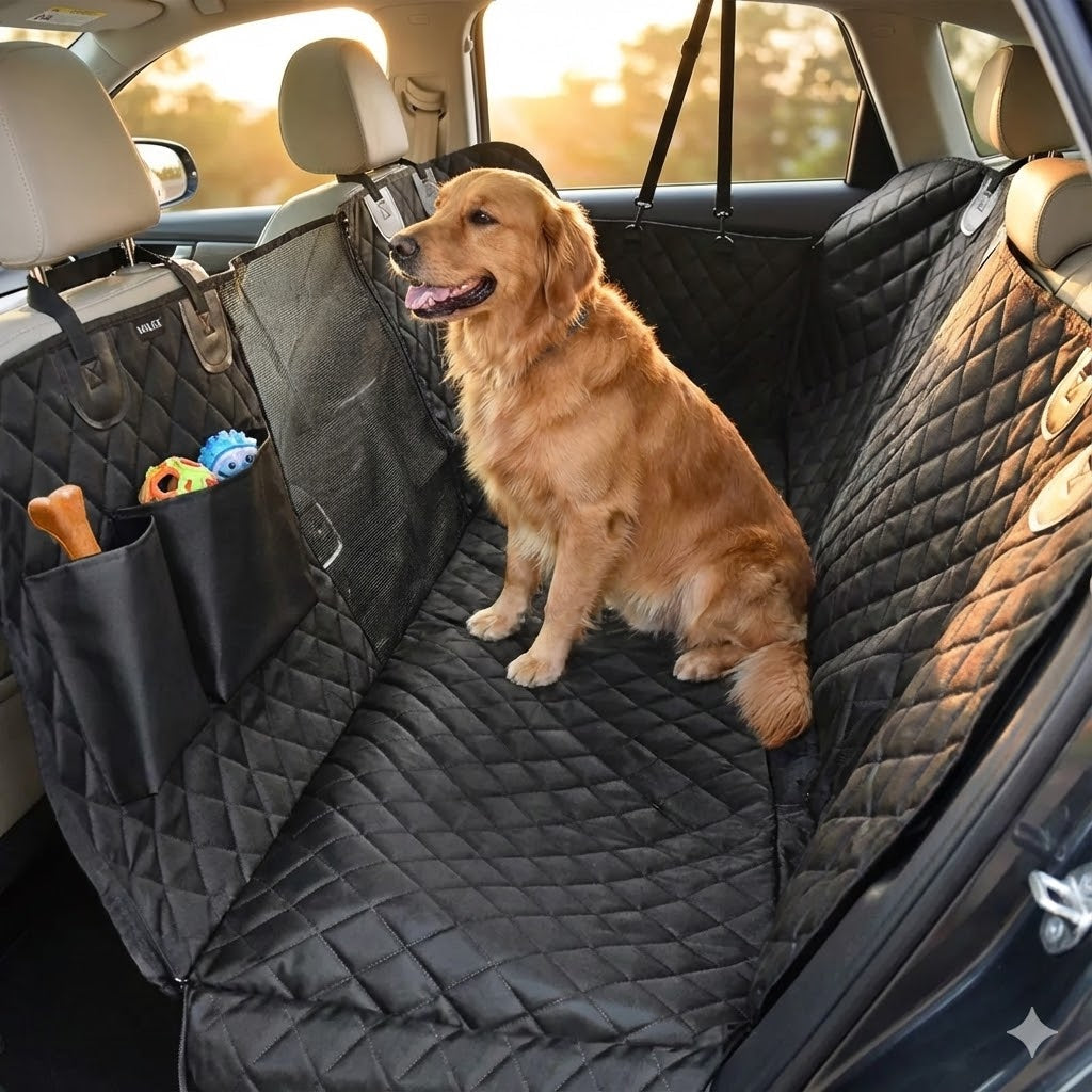 Dog Back Seat Hammock Cover product image 1