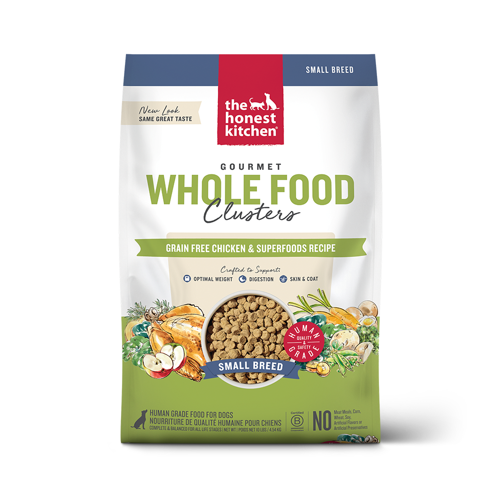 Grain-Free Small Breed Dog Food with Human-Grade Chicken Clusters for Balanced Meals and Training Rewards product image 1