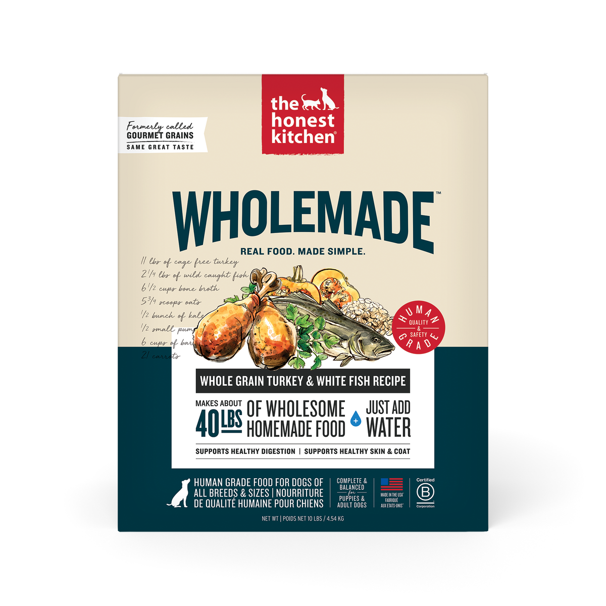 Dehydrated Turkey Dog Food Featuring White Fish and Whole Grains for Complete Meals and Enrichment product image 1