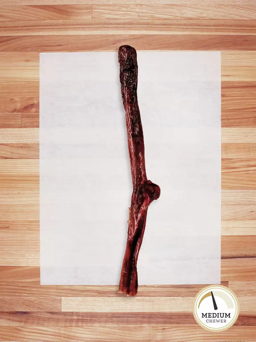 Grass-Fed Beef Bully Sticks for Dogs, Dehydrated No-Odor Chews in 3–5, 6–7 and 11–12 Inch Sizes source image 2