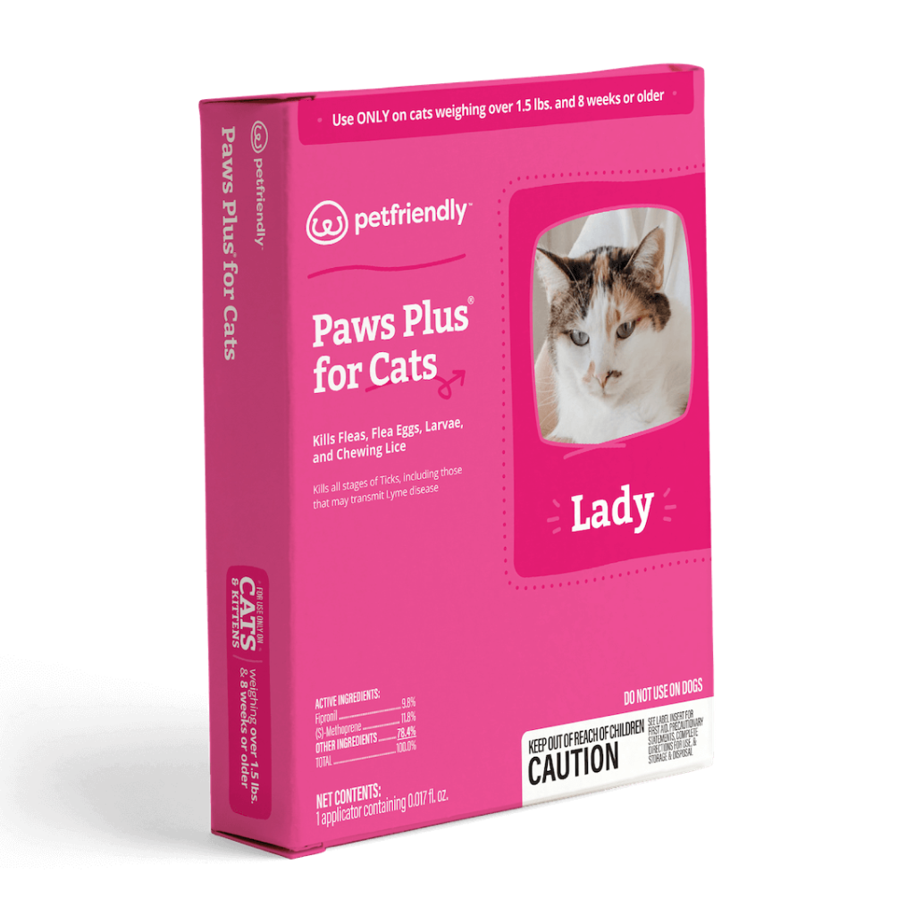 Flea and Tick Prevention for Cats, Routine Parasite Care in Single, 3-Pack and 6-Pack Quantities product image 2