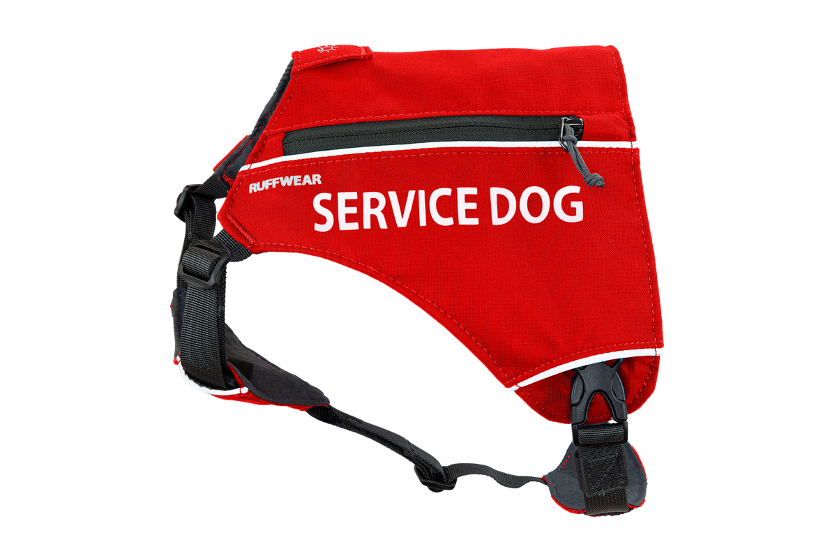 Service Dog Identification Vest, Lightweight Five-Point Fit with Reflective Trim and Zipper Pocket source image 2