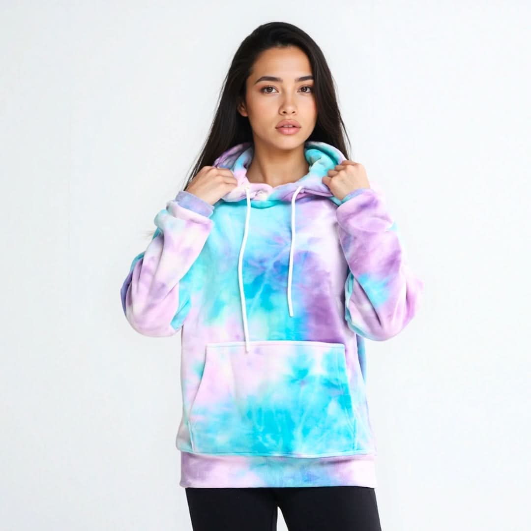 Velvet Fleece Hoodie for Adults with Four-Way Stretch and Cozy Lining for a Coordinated Pet-Matching Look product image 2
