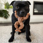 Nylon Dog Chew Toy with a Textured Solid Body, Squeaker-Free Enrichment for Supervised Power Chewing source image 2