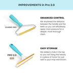 Reusable Pet Hair Remover Tool for Sofas, Rugs and Pet Beds in One-, Two- and Three-Pack Sets source image 2