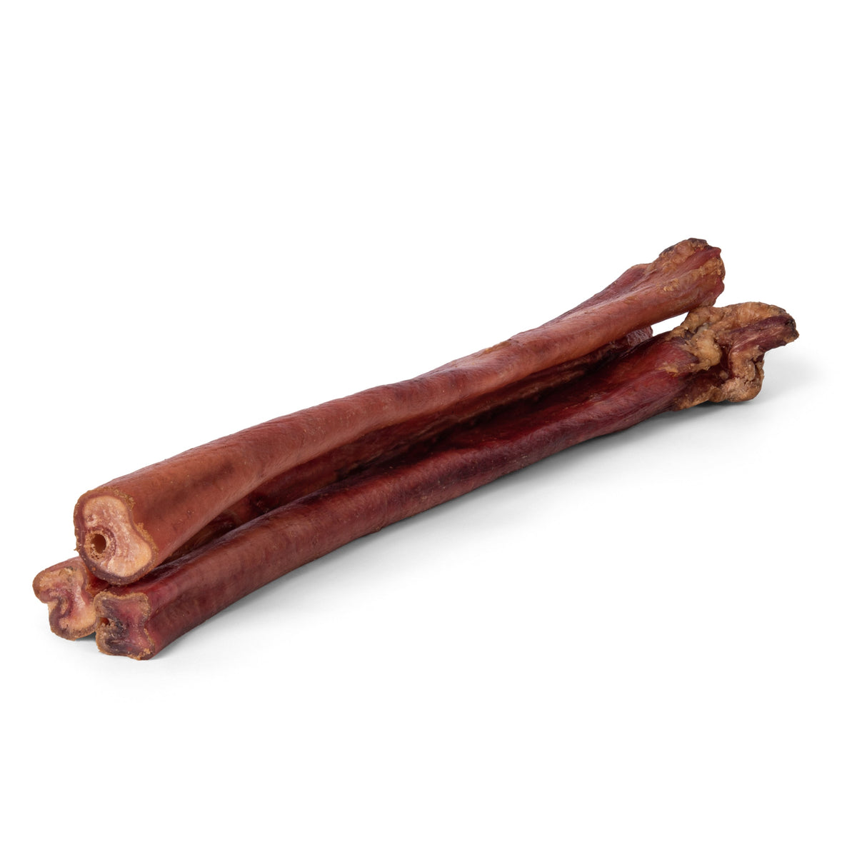 Smoked Bully Sticks for Dogs, 10 to 12 Inch American Beef Chews in 5, 10 and 20 Count Packs source image 2