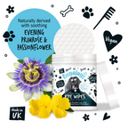 Dog Tear Stain Eye Wipes, 100 Pre-Soaked Textured Biodegradable Pads for Gentle Daily Eye-Area Cleaning source image 2
