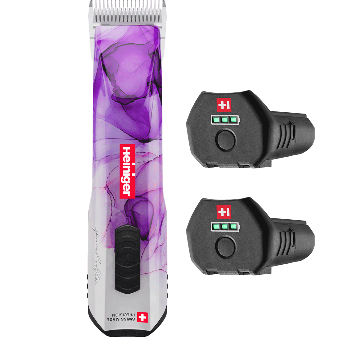 Cordless Pet Grooming Clipper, Two-Speed Brushless Motor, Two Batteries, Number 10 Blade and US Plug source image 2
