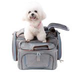 Expandable Soft-Sided Airline Pet Carrier, Two-Inch Taller Cabin for Ventilated and Secure Travel source image 2