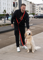 Hands-Free Dog Leash for Waist or Crossbody Wear, Adjustable 2.2 m City Lead with Locking Clasp source image 2