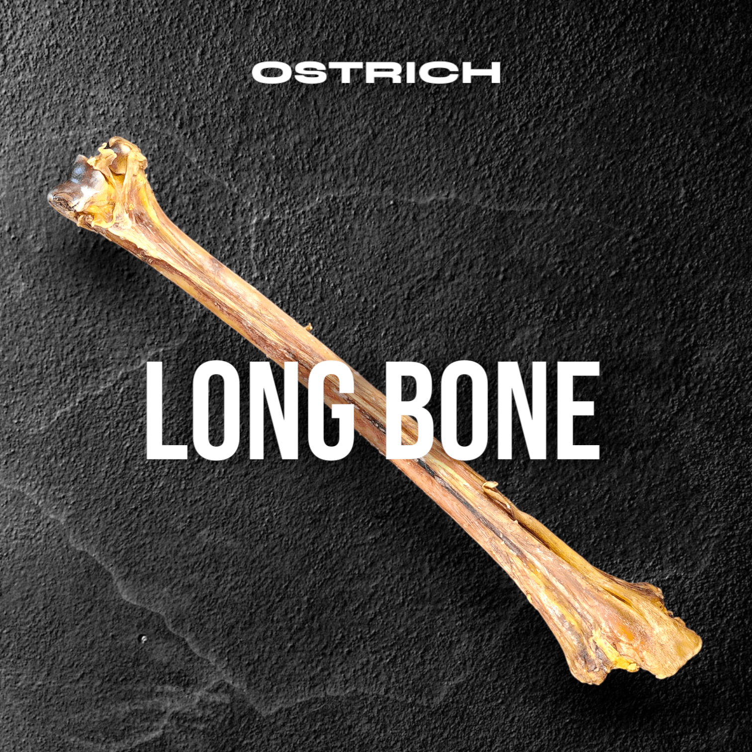 Ostrich Long Bone Dog Chew, Oversized 19 x 3.5 Inch Treat for Medium, Large and Extra-Large Dogs source image 2