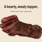 99% Beef Dog Food Meal Booster, Human-Grade High-Protein Topper in Twelve 5.5 oz Pour-and-Serve Packs source image 2