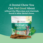 Sweet Potato Dental Chews for Dogs, Mint-Flavored 24 oz Bag for Natural Abrasion and Fresher Breath source image 2