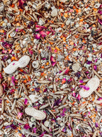 Organic Hamster and Gerbil Food Mix, 1 lb Blend of Seeds, Grains, Legumes and Tea-Grade Flowers source image 2