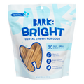 Dog Dental Chews, 30-Count Chicken Daily Treats with Scrubbing Ridges in Three Weight-Based Sizes source image 2