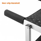 Folding Dog Stairs for SUVs, Beds and Sofas, Lightweight Aluminum Frame Rated to 230 Pounds source image 2
