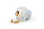 Treat Dispensing Dog Toy, Natural Latex Mushroom Shape for Erratic-Bounce Fetch and Moderate Chewing source image 2