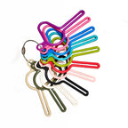 Hands-Free Dog Waste Bag Holder for Leashes and Backpacks, Recycled Plastic Clip in Eleven Colors source image 2