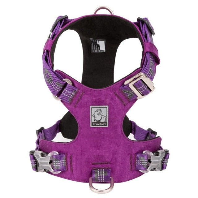 Lightweight No Pull Dog Harness, Reflective Adjustable Walking Vest in Three Colors and XXS to XL Sizes source image 2