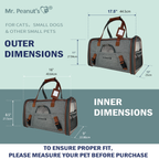 Soft-Sided Airline Pet Carrier for Cats and Small Dogs with Mesh Ventilation and Expandable Port product image 2