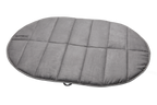Folding Camping Dog Pad in Cloudburst Gray, Insulated Portable Bed for Backpacking and Car Trips source image 2