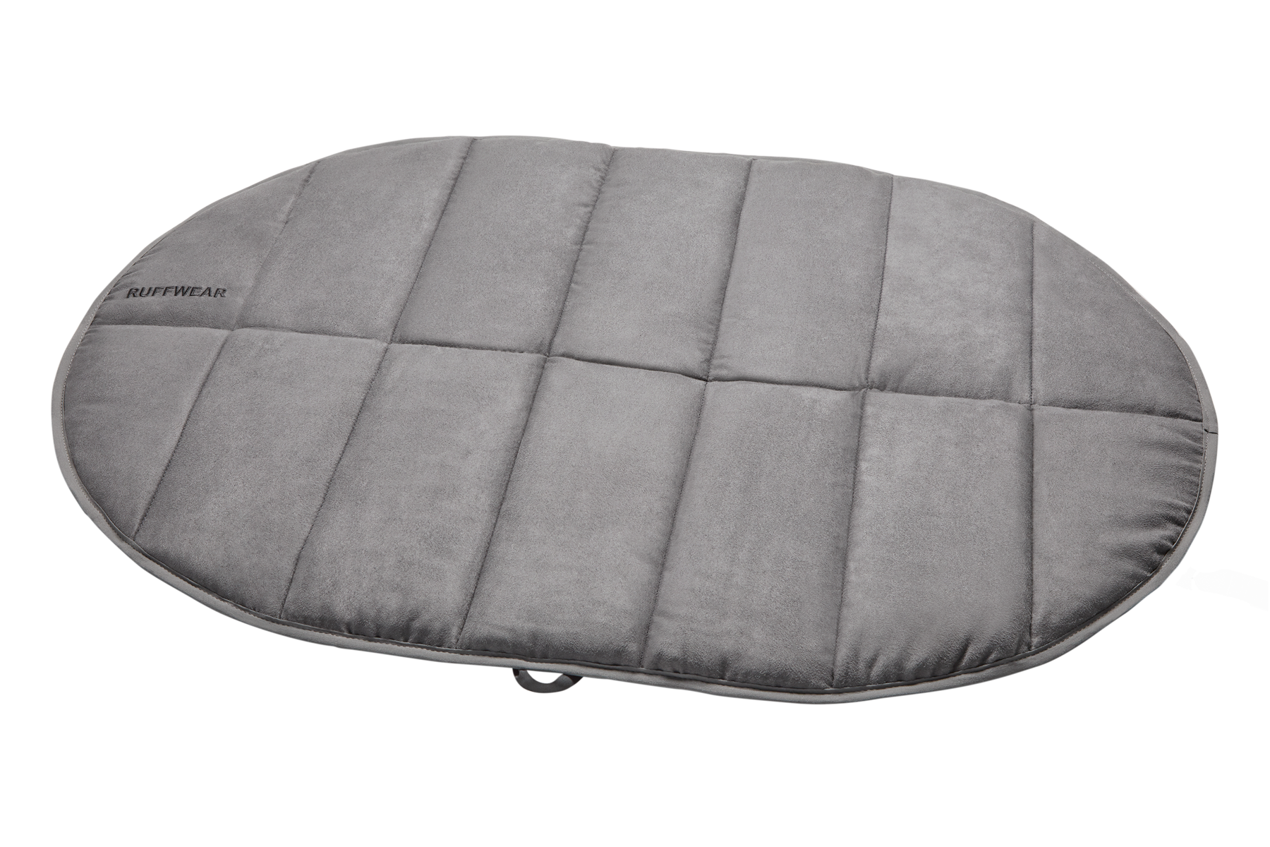 Folding Camping Dog Pad in Cloudburst Gray, Insulated Portable Bed for Backpacking and Car Trips source image 2