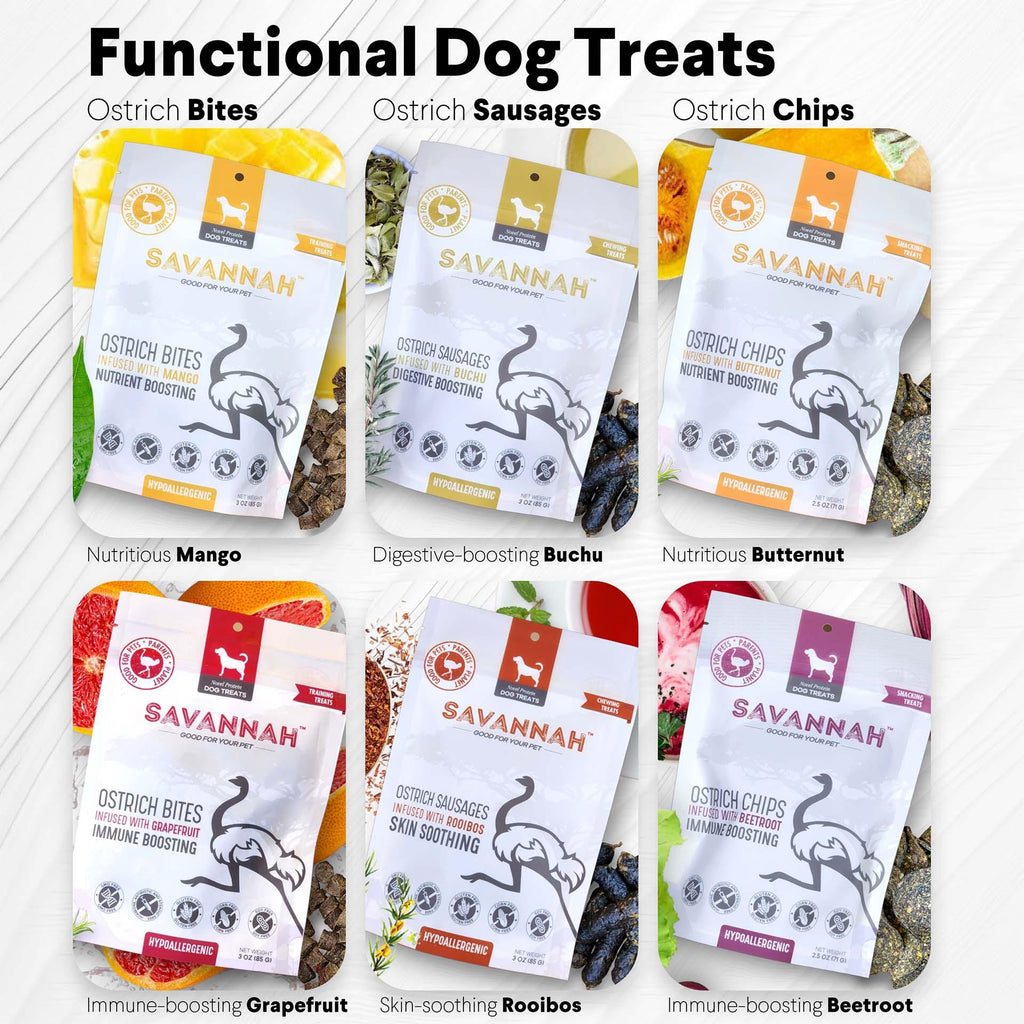 Ostrich Superfood Dog Treat Bundle product image 2
