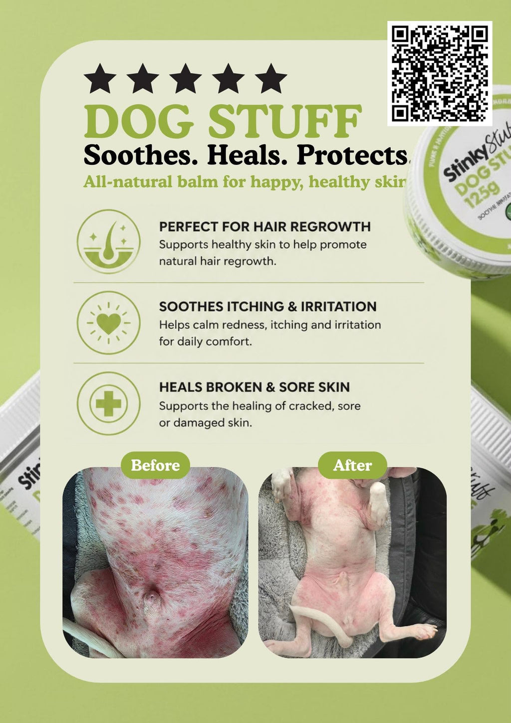 Natural Dog Skin Balm product image 2
