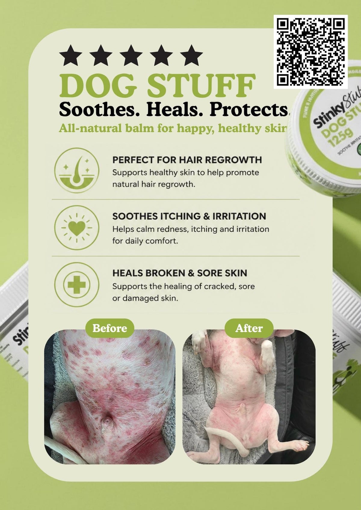 Natural Dog Skin Balm product image 2