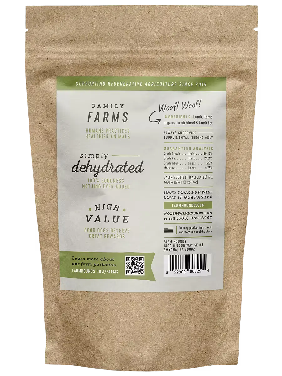 Pasture-Raised Lamb Strip Dog Treats product image 2