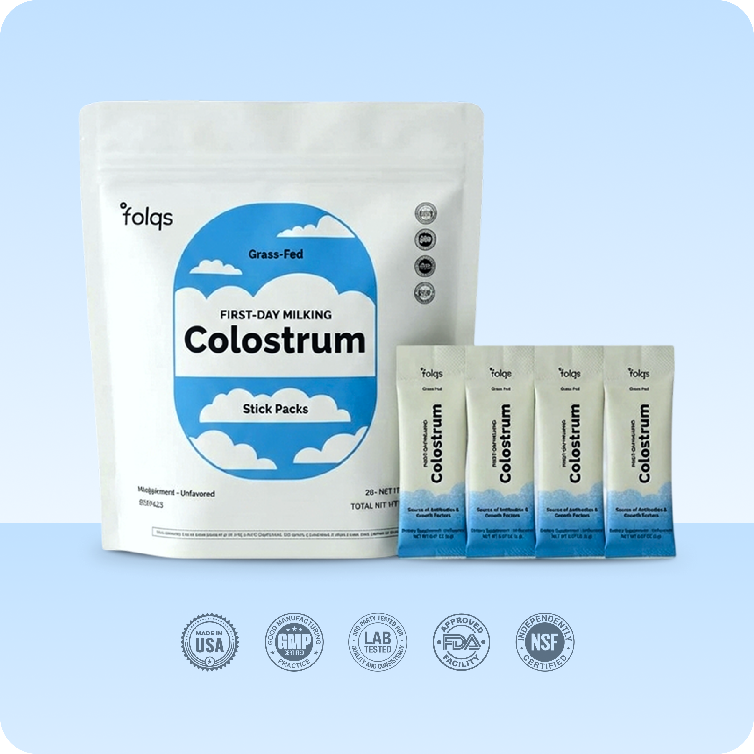 Bovine Colostrum Travel Stick Packs Default Title