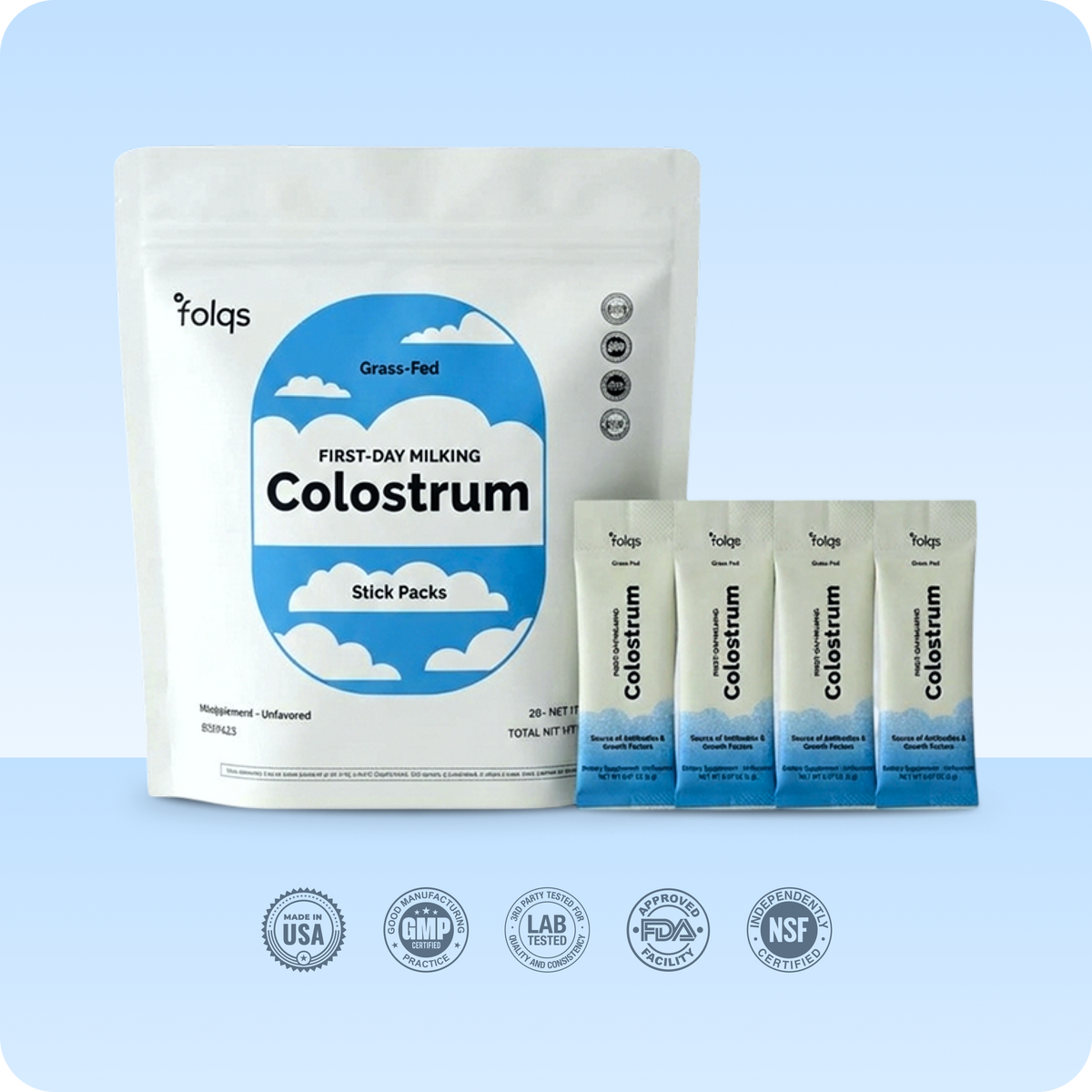 Bovine Colostrum Travel Stick Packs product image 1