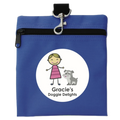 Clip-On Dog Treat Tote Blue