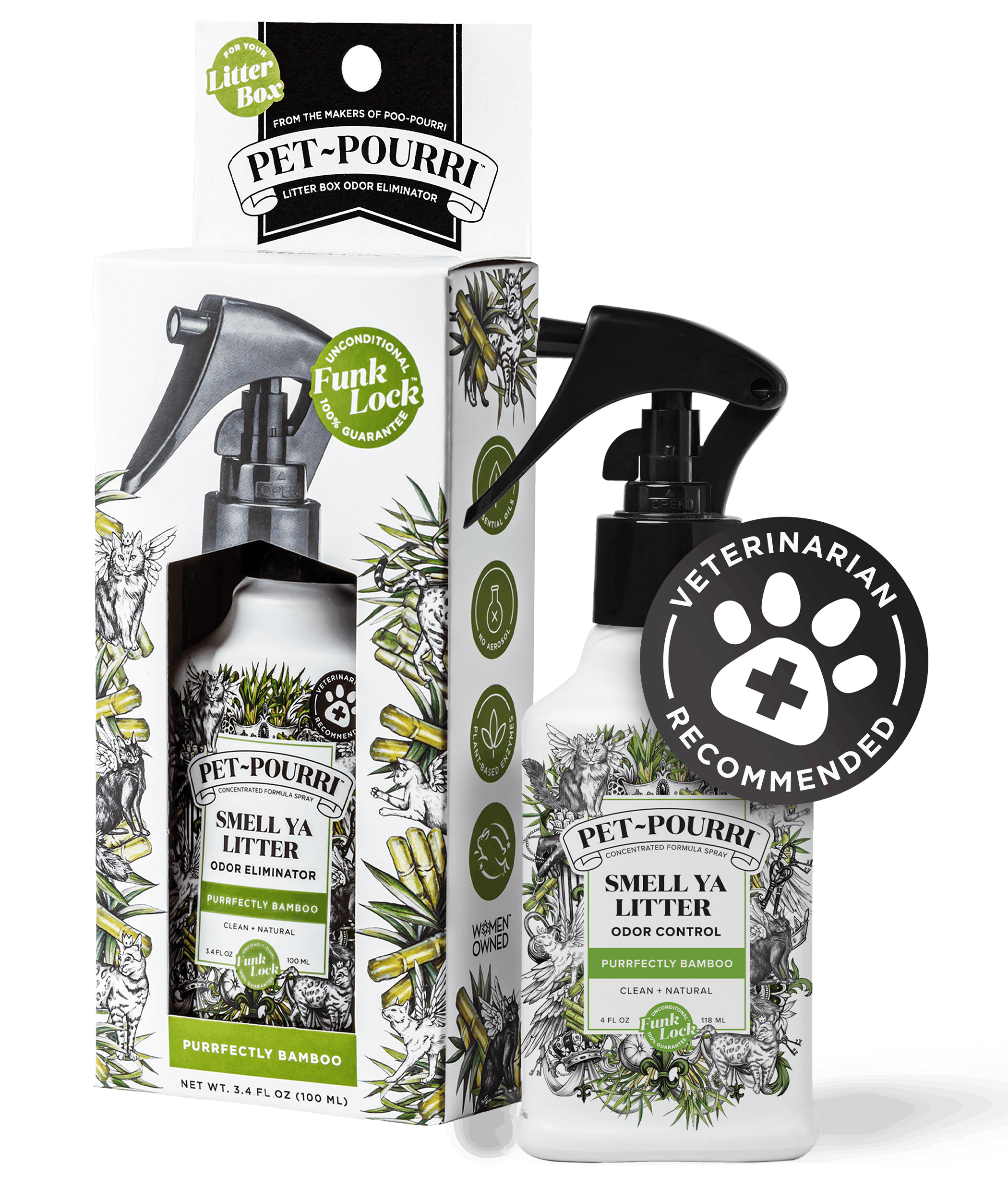 Cat Litter Box Deodorizer Spray product image 2